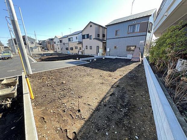 開発分譲地になります。