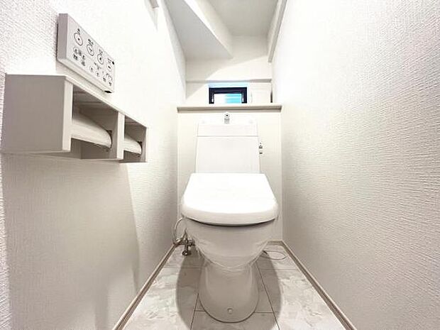 ほっと安らげるトイレ空間です。