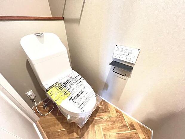 ほっと安らげるトイレ空間です。