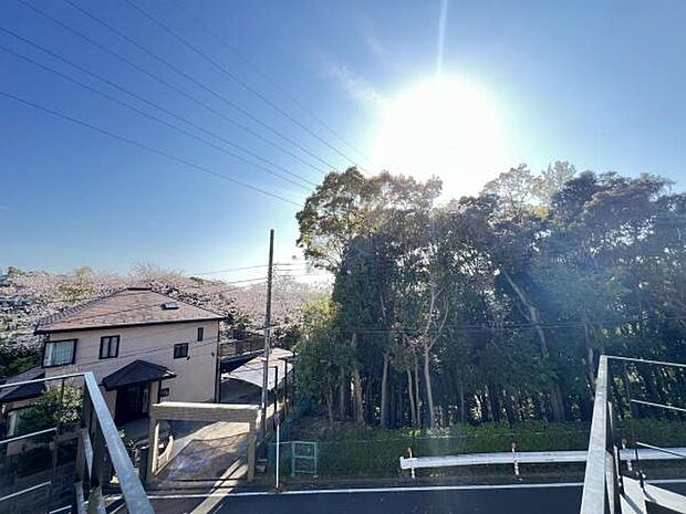 お住まいからの眺望です。