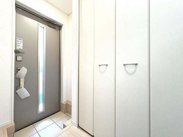 いつも気持ちよくご家族を迎えられる玄関です。