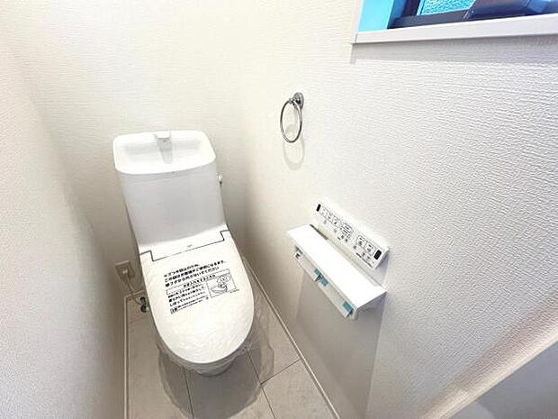 ほっと安らげるトイレ空間です。