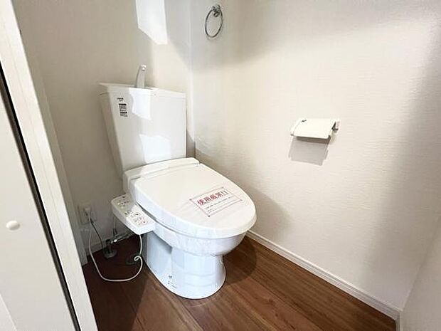 ほっと安らげるトイレ空間です。