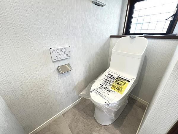 ほっと安らげるトイレ空間です。