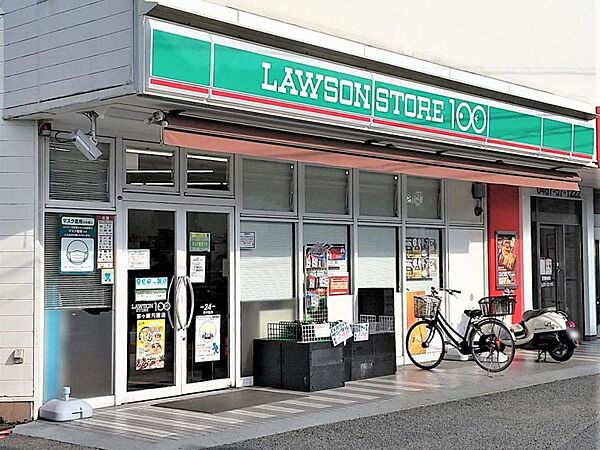 ローソンストア100 茅ヶ崎円蔵店まで約670m（徒歩9分）