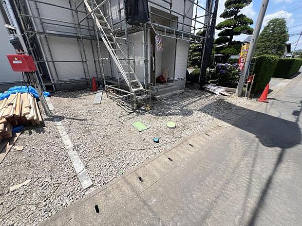 一生懸命建築中です。完成が楽しみですね。