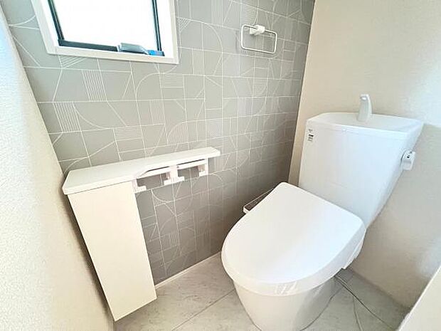 ほっと安らげるトイレ空間です。