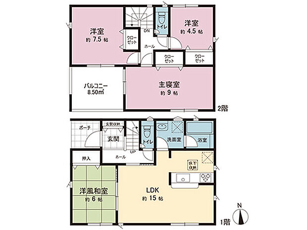 間取図です。図面と異なる場合は現況を優先させていただきます。