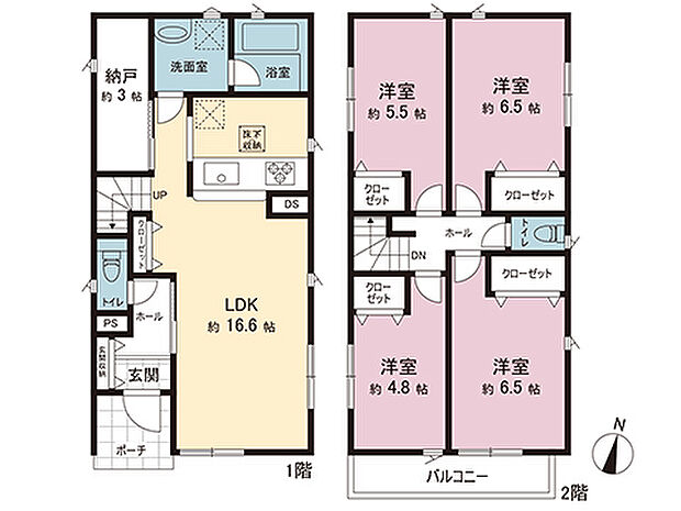 間取図です。図面と異なる場合は現況を優先させていただきます。