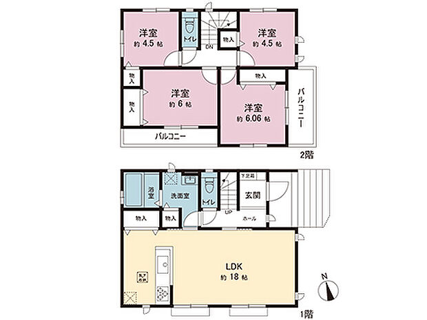 間取図です。図面と異なる場合は現況を優先させていただきます。