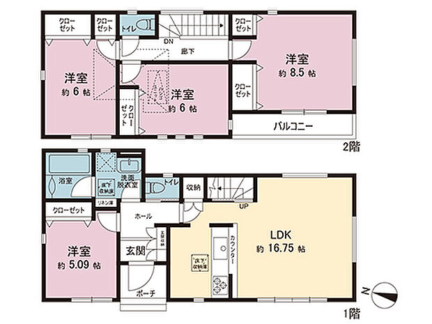 間取図です。図面と異なる場合は現況を優先させていただきます。