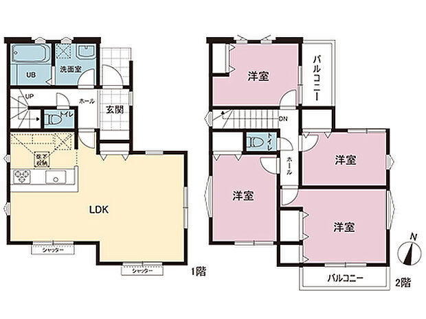 間取図です。図面と異なる場合は現況を優先させていただきます。