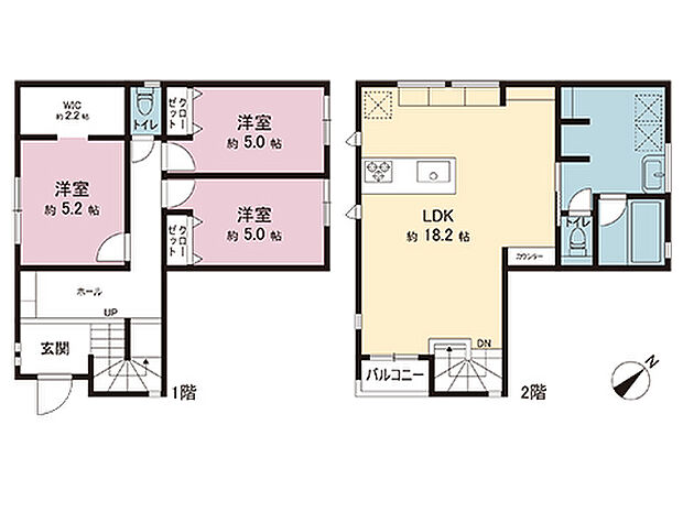 間取図です。図面と異なる場合は現況を優先させていただきます。