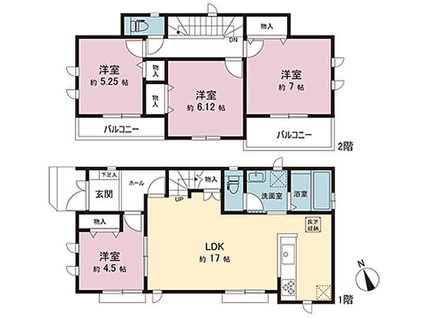 間取図です。図面と異なる場合は現況を優先させていただきます。