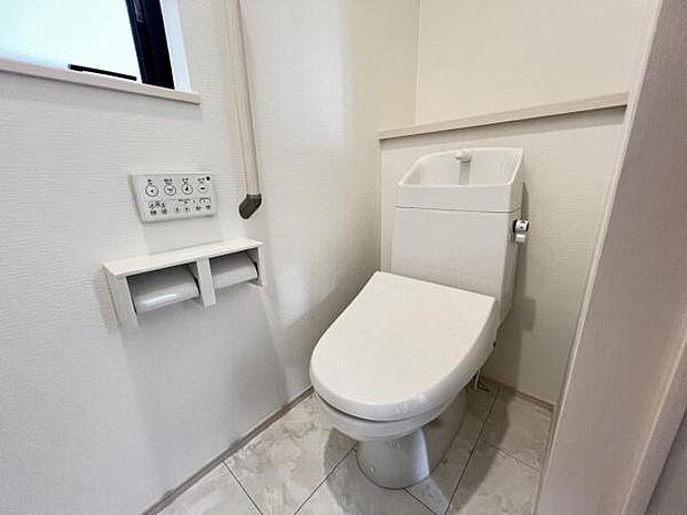 ほっと安らげるトイレ空間です。