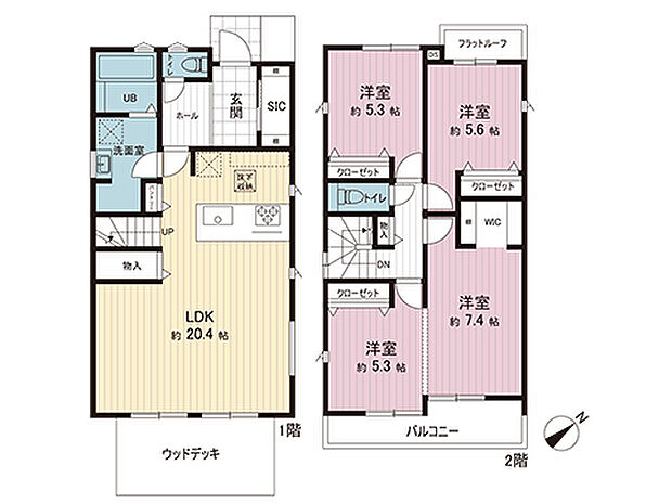 間取図です。図面と異なる場合は現況を優先させていただきます。
