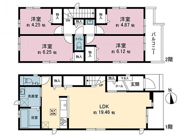 間取図です。図面と異なる場合は現況を優先させていただきます。