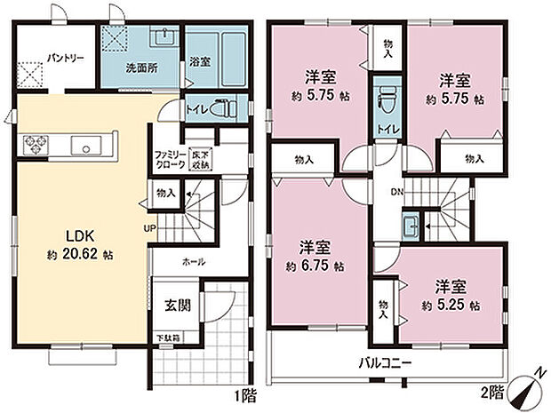 間取図です。図面と異なる場合は現況を優先させていただきます。