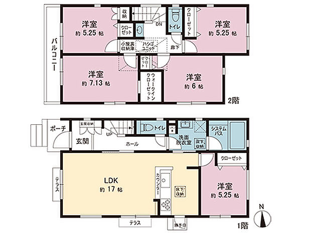間取図です。図面と異なる場合は現況を優先させていただきます。