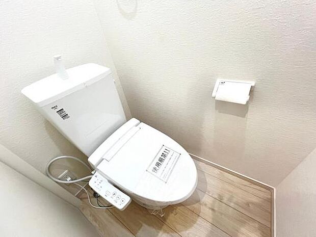 ほっと安らげるトイレ空間です。