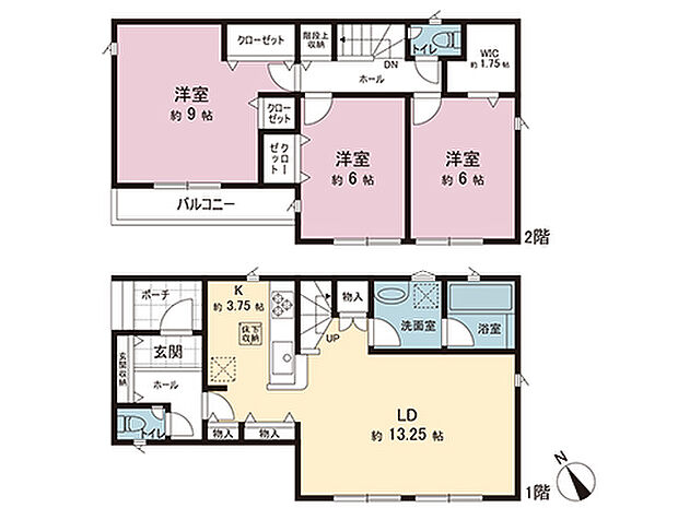 間取図です。図面と異なる場合は現況を優先させていただきます。