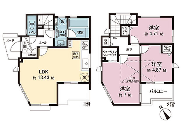 間取図です。図面と異なる場合は現況を優先させていただきます。