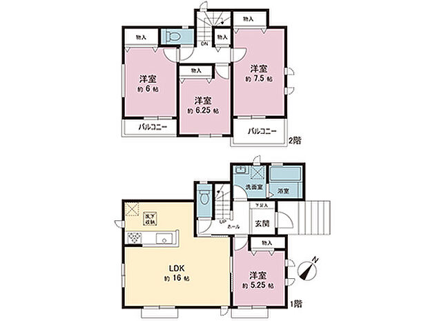 間取図です。図面と異なる場合は現況を優先させていただきます。