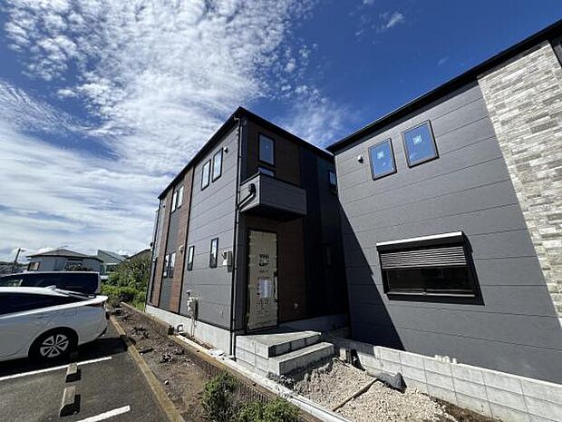 建物完成済・ご家族揃って建物と街並みをご覧いただけます。