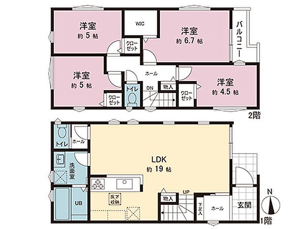 間取図です。図面と異なる場合は現況を優先させていただきます。