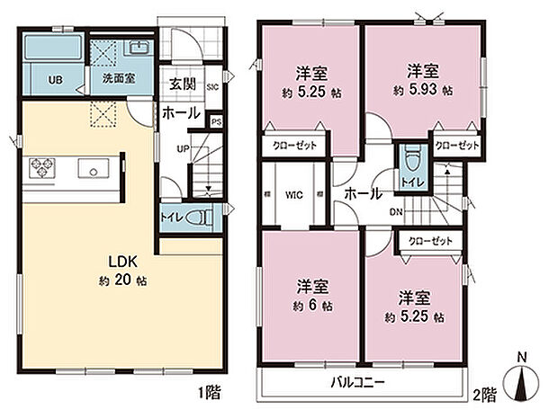間取図です。図面と異なる場合は現況を優先させていただきます。
