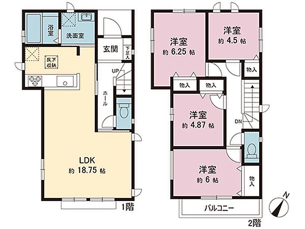 間取図です。図面と異なる場合は現況を優先させていただきます。