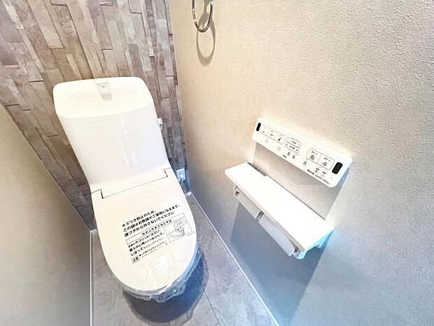 ほっと安らげるトイレ空間です。