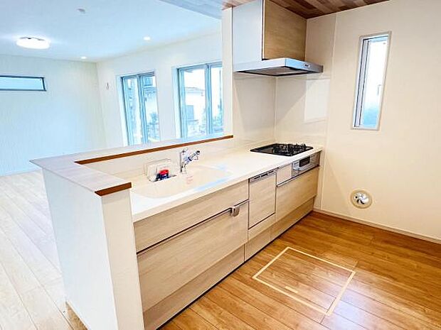 料理の時間が楽しくなるキッチンスペースです。