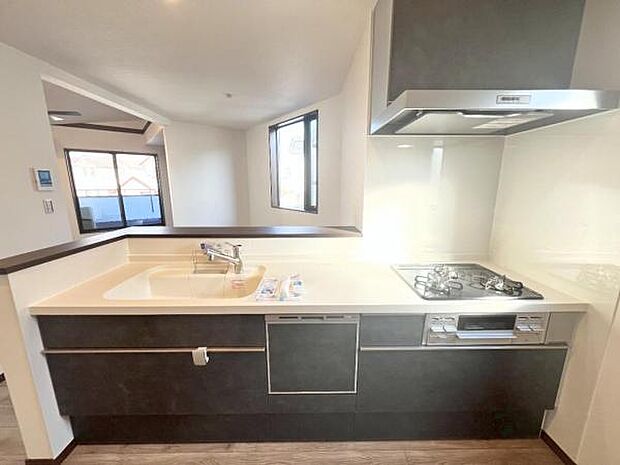 料理の時間が楽しくなるキッチンスペースです。