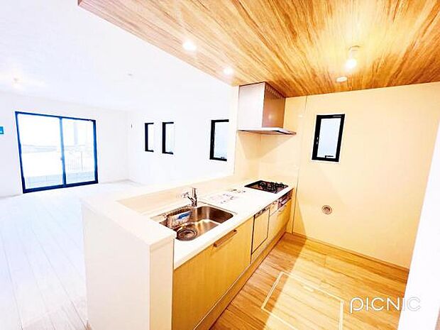 料理の時間が楽しくなるキッチンスペースです。