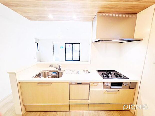 料理の時間が楽しくなるキッチンスペースです。