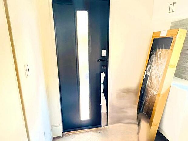 いつも気持ちよくご家族を迎えられる玄関です。