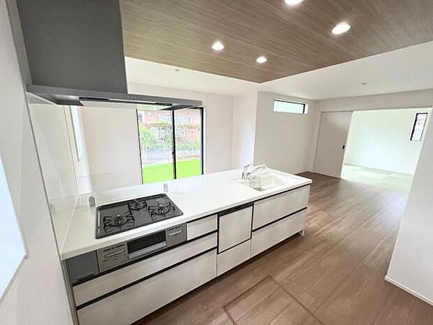 料理の時間が楽しくなるキッチンスペースです。