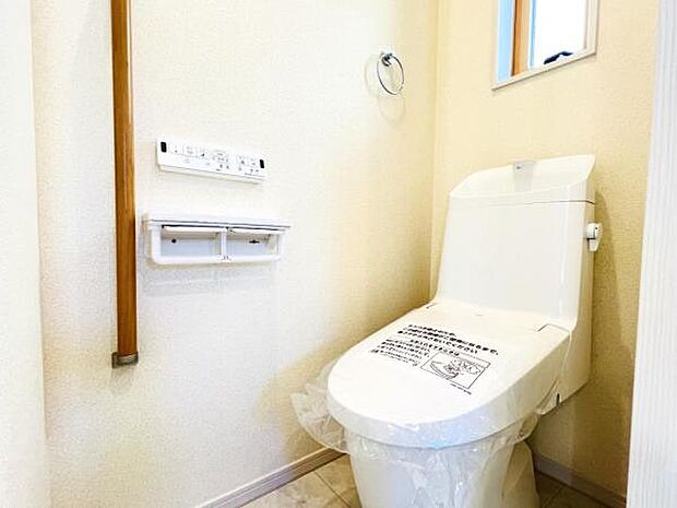 ほっと安らげるトイレ空間です。