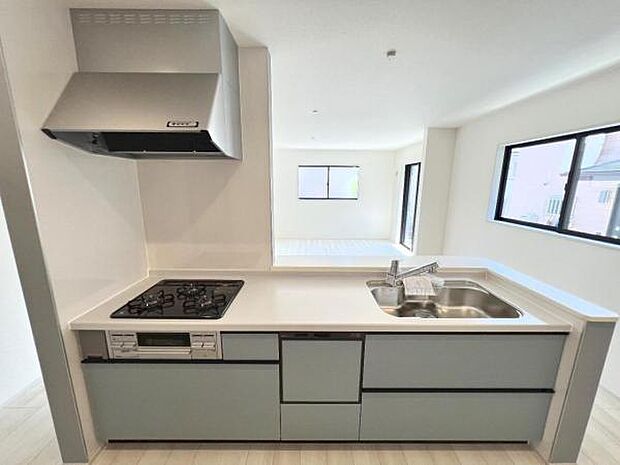 料理の時間が楽しくなるキッチンスペースです。