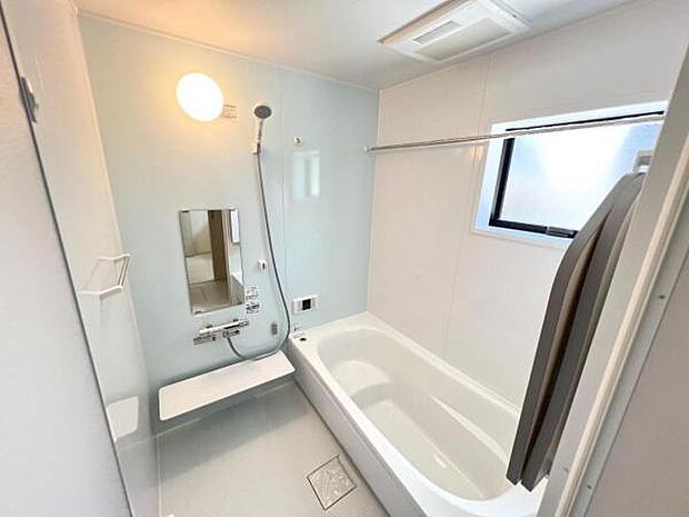 お風呂でほっとひといき。1日の疲れを癒しましょう。