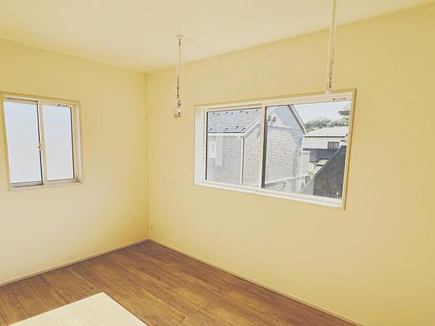 子供部屋にもちょうど良い大きさのお部屋です。