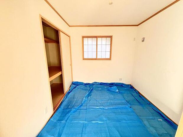 和室スペースです。畳のお部屋は寛げる空間ですね。