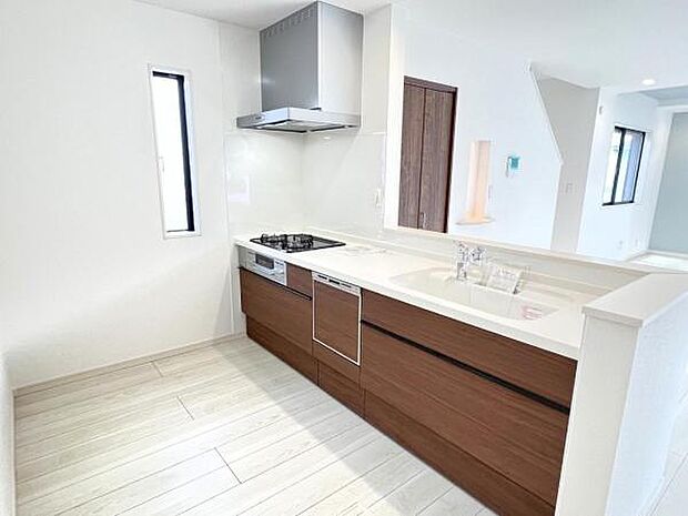 料理の時間が楽しくなるキッチンスペースです。