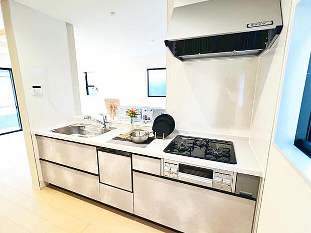 料理の時間が楽しくなるキッチンスペースです。