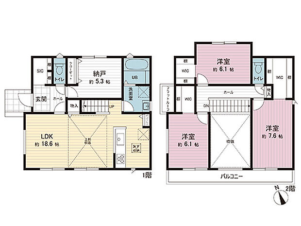 間取図です。図面と異なる場合は現況を優先させていただきます。