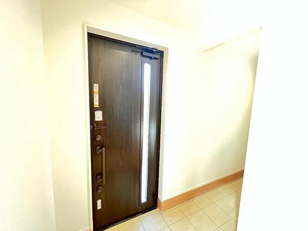 いつも気持ちよくご家族を迎えられる玄関です。