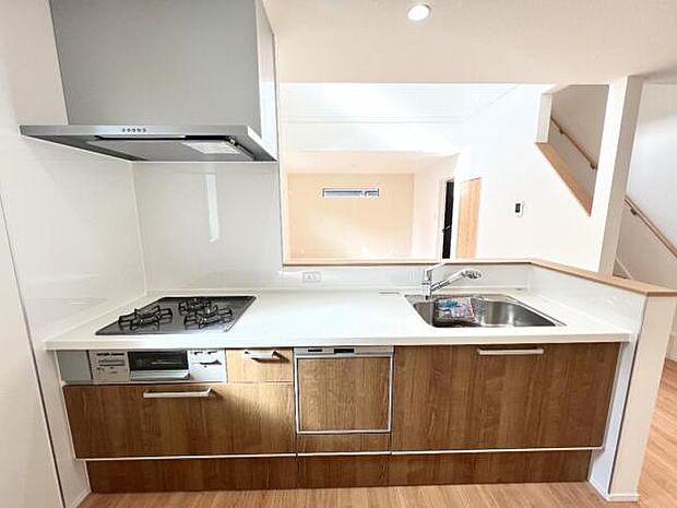 料理の時間が楽しくなるキッチンスペースです。