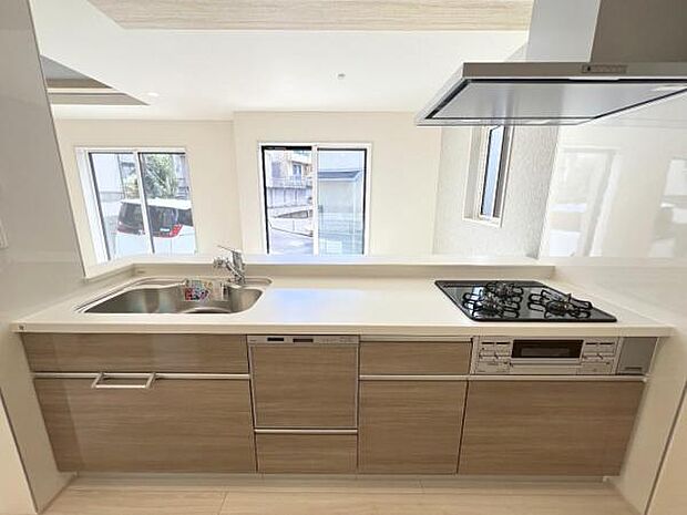 料理の時間が楽しくなるキッチンスペースです。