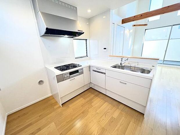 料理の時間が楽しくなるキッチンスペースです。